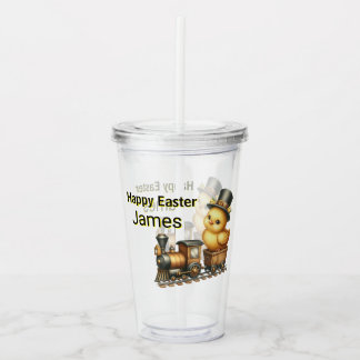 Happy Easter Boys  Acrylic Tumbler