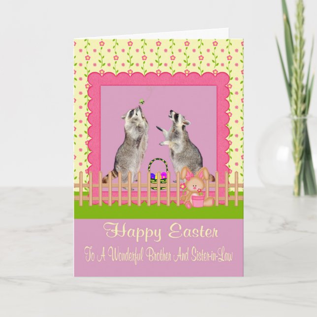 Happy Easter Brother/Sister-in-Law Greeting Card (Front)