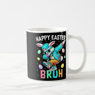 Happy Easter Bruh Bunny Dab Rabbit Dance Boys Kids Coffee Mug