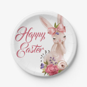 Happy Easter Brunch Paper Plate