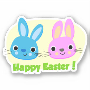 "HAPPY EASTER" BUNNIES