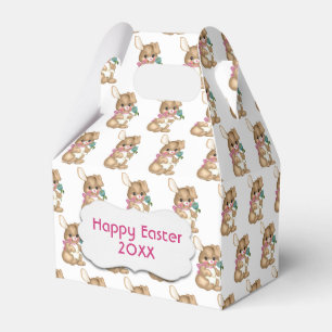 Happy Easter Bunnies  Favour Box