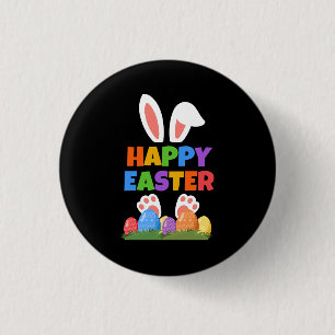 Happy Easter Bunny  3 Cm Round Badge