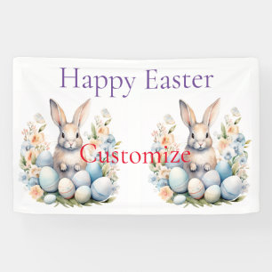 Happy Easter Bunny Basket Thunder_Cove Banner