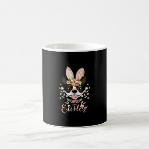 Happy Easter Bunny Boston Terrier Lovers With East Coffee Mug