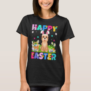 Happy Easter Bunny Cairn Terrier Dog Easter Sunday T-Shirt