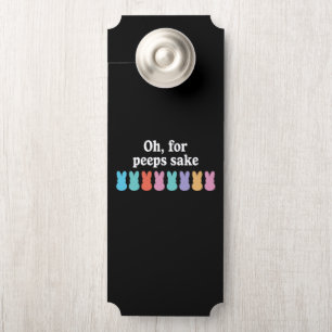 Happy Easter Bunny Christian Religious Carnival Door Hanger