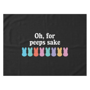 Happy Easter Bunny Christian Religious Carnival Tablecloth