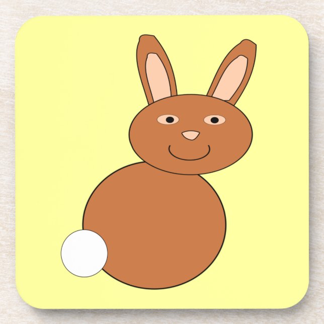 Happy Easter Bunny Coaster (Front)