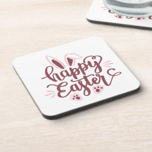Happy Easter Bunny  Coaster