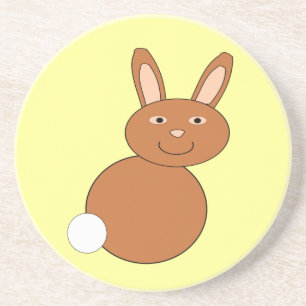 Happy Easter Bunny Coasters