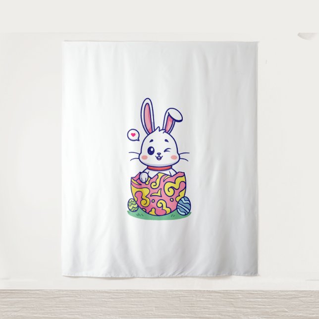 Happy Easter  Bunny collection 2 Tapestry (Front)