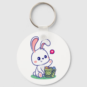 Happy Easter  Bunny collection 3 Key Ring