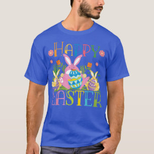 Happy Easter Bunny Colourful Easter Egg For Women T-Shirt