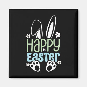 Happy Easter Bunny - Cute Easter Design For Boys G Magnet