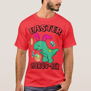 Happy Easter Bunny Dinosaur Tre Funny Gifts for Ho T-Shirt