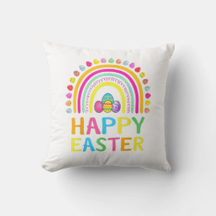 Happy Easter Bunny Easter Egg Hunt Easter Women Gi Cushion