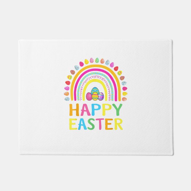 Happy Easter Bunny Easter Egg Hunt Easter Women Gi Doormat (Front)