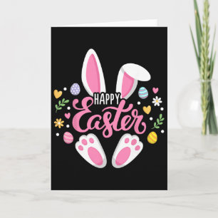 Happy Easter Bunny Easter Egg Hunt Squad Easter Wo Card