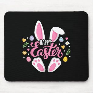 Happy Easter Bunny Easter Egg Hunt Squad Easter Wo Mouse Pad