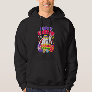 Happy Easter Bunny Easter Eggs Hoodie