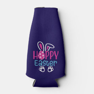 Happy Easter Bunny Egg Cute Spring Design Bottle Cooler