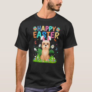 Happy Easter Bunny Egg Funny Cairn Terrier Dog Eas T-Shirt