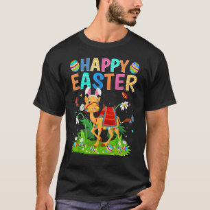 Happy Easter Bunny Egg Funny Camel Easter Sunday T-Shirt