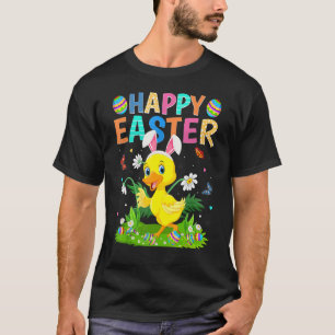Happy Easter Bunny Egg Funny Duck Bird Easter Sund T-Shirt
