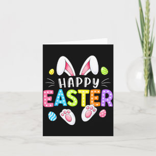 Happy Easter Bunny Egg Funny for Kids Boy Girl Card
