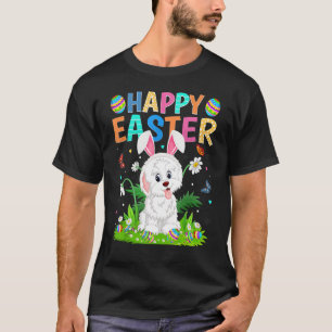 Happy Easter Bunny Egg Funny Havanese Dog Easter S T-Shirt
