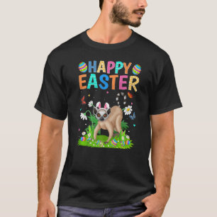 Happy Easter Bunny Egg Funny Lemur Easter Sunday T-Shirt