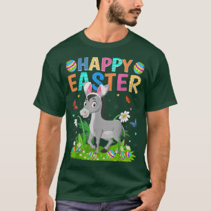 Happy Easter Bunny Egg Funny Mule Easter Sunday T-Shirt