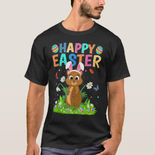 Happy Easter Bunny Egg Funny Quokka Easter Sunday T-Shirt