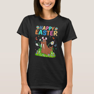 Happy Easter Bunny Egg Funny Walrus Easter Sunday  T-Shirt