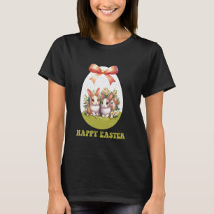 Happy Easter Bunny Egg Hunt Sunday Christian Holid T-Shirt