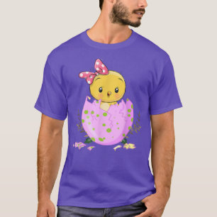 Happy Easter Bunny Funny Easter Chick Egg Hunting  T-Shirt