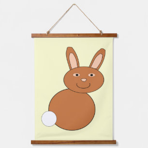 Happy Easter Bunny Hanging Tapestry