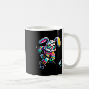 Happy Easter Bunny Hockey Rabbit Men Women Kid (1) Coffee Mug