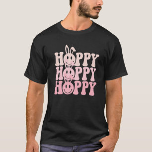 Happy Easter Bunny Hoppy Spring Hunt Eggs Cute Rab T-Shirt