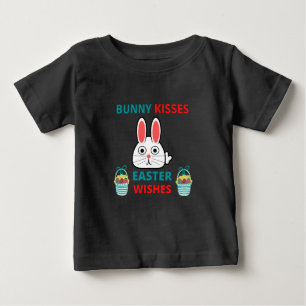 Happy Easter Bunny Kisses And Wishes T-Shirt