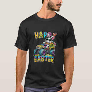 Happy Easter Bunny Monster Truck Easter Egg Huntin T-Shirt