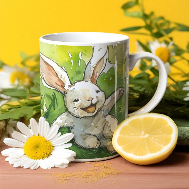 Happy Easter Bunny Mug #8 (Happy Easter Bunny Mug #8)