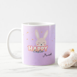 Happy Easter Bunny Name Coffee Mug