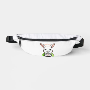 Happy Easter Bunny On Easter Bum Bags
