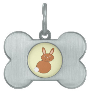 Happy Easter Bunny Pet Tag
