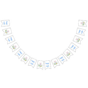 Happy Easter Bunny Rabbit Bunting