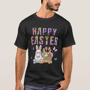 Happy Easter Bunny Rabbit Face  Easter Day Women G T-Shirt