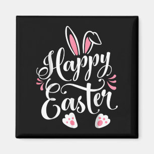 Happy Easter Bunny Rabbit Face Funny Easter Day Wo Magnet