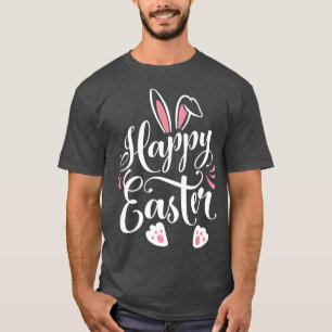 Happy Easter Bunny Rabbit Face Funny Easter Day Wo T-Shirt